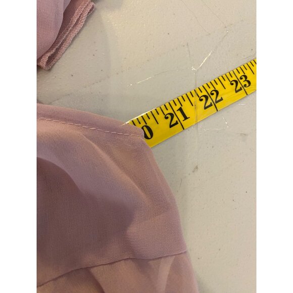 Shein Curve Womens Off-Shoulder Pleated Pink Dress 3XL - Picture 8 of 11